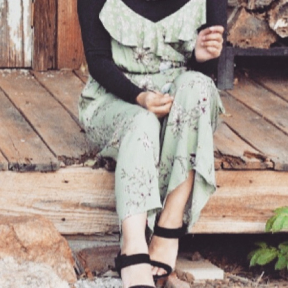 Floral Jumpsuit